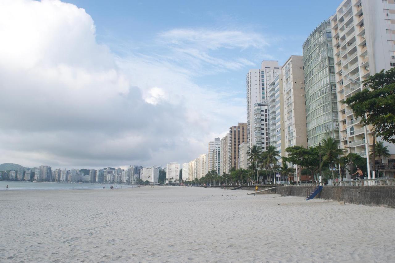 Pitangueiras pé na areia 90m2 c/ 3 quartos e Wi-Fi Guarujá Exterior foto