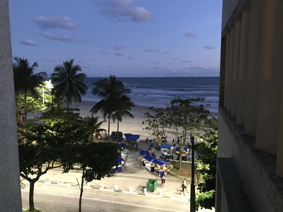 Pitangueiras pé na areia 90m2 c/ 3 quartos e Wi-Fi Guarujá Exterior foto
