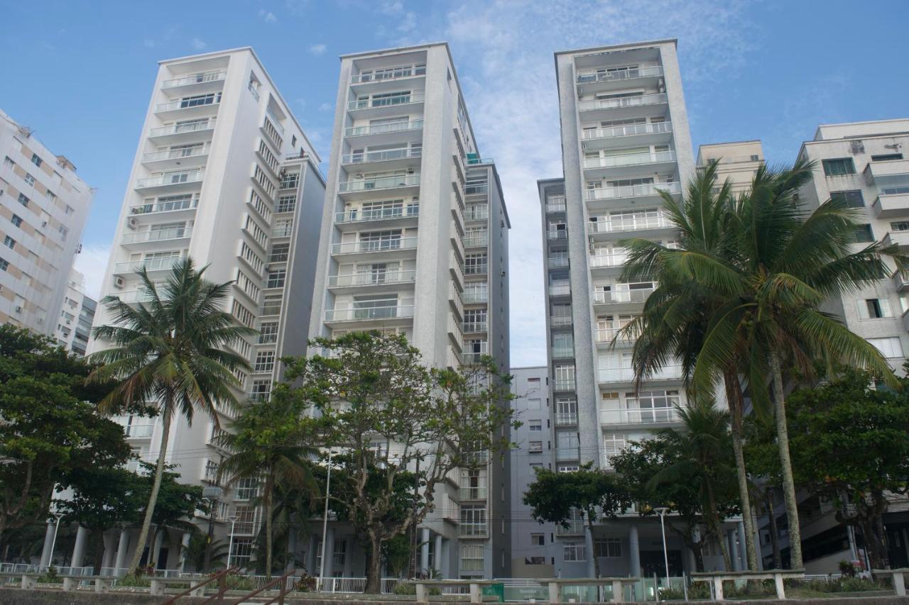 Pitangueiras pé na areia 90m2 c/ 3 quartos e Wi-Fi Guarujá Exterior foto